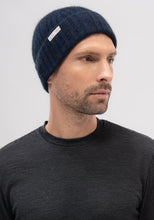 Load image into Gallery viewer, Possum and Merino  0527 MM Rib Beanie - Simple, stylish and exceptionally warm, this unisex ribbed beanie is the perfect accompaniment for an early morning winter stroll or a trip up to the slopes.  One size only