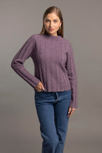 Load image into Gallery viewer, Possum and Merino
5054 Corrugated Cable Pullover - This classic knit features, bold, textured cable detailing throughout, adding a modern twist to a timeless silhouette. Crafted from soft, breathable natural fibres, it provides cosy comfort while offering a relaxed fit that’s perfect for layering. This pullover effortlessly elevates your cold-weather wardrobe.
35% Possum Fur, 55% Merino Wool, 10% Pure Mulberry Silk
New Zealand designed and manufactured
Natural and Sustainable