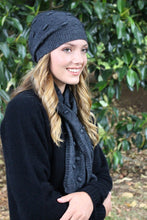 Load image into Gallery viewer, Possum and Merino   9720 Bobble Beanie - Wear with a relaxed crown or turnback the rib band for a more fitted beanie.  Made in New Zealand from a premium blend of 40% possum fur, 50% merino &amp; 10% nylon.