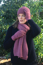 Load image into Gallery viewer, Possum and Merino   9732 Turn Back Scarf - Generous in size and super soft this snuggly ribbed scarf will keep you cosy on the coldest days.  One size only - Approx. 198cm long x 25cm wide. 