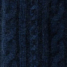 Load image into Gallery viewer, Possum and Merino  KO132 Cable Scarf - A keyhole scarf in a classic cable pattern.  Make a set with KO62 Cable Glovelets and KO94 Cable Headband  One Size - Approx. 15cm wide x 110cm long.  Made proudly in New Zealand from a premium blend of 40% possum fur, 50% merino lambswool & 10% mulberry silk.