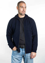 Load image into Gallery viewer, Possum and Merino  KO231 Zip Through Jacket - Our best selling jacket style.  This garment features pockets and a double layer knit structure for extra warmth.   Made proudly in New Zealand from a premium blend of 40% possum fur, 50% merino lambswool & 10% mulberry silk.