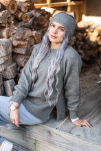 Load image into Gallery viewer, Possum and Merino  KO556 Split Hem Jumper - The design features a wide rib hem with side splits and a ribbed crew neckline.  A great wardrobe staple piece.  Made proudly in New Zealand from a premium blend of 40% possum fur, 50% merino lambswool & 10% mulberry silk.