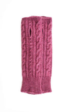 Load image into Gallery viewer, Possum and Merino  KO62 Cable Glovelets - Glovelets in a classic cable pattern.  Make a set with KO132 Cable Scarf and KO94 Cable Headband.  One Size.  Made proudly in New Zealand from a premium blend of 40% possum fur, 50% merino lambswool & 10% mulberry silk.