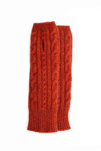 Load image into Gallery viewer, Possum and Merino  KO62 Cable Glovelets - Glovelets in a classic cable pattern.  Make a set with KO132 Cable Scarf and KO94 Cable Headband.  One Size.  Made proudly in New Zealand from a premium blend of 40% possum fur, 50% merino lambswool & 10% mulberry silk.