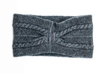 Load image into Gallery viewer, Possum and Merino  KO94 Cable Headband - Headband in a classic cable pattern.  Make a set with KO132 Cable Scarf and KO62 Cable Glovelets.  One Size.  Made proudly in New Zealand from a premium blend of 40% possum fur, 50% merino lambswool & 10% mulberry silk.