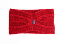 Load image into Gallery viewer, Possum and Merino  KO94 Cable Headband - Headband in a classic cable pattern.  Make a set with KO132 Cable Scarf and KO62 Cable Glovelets.  One Size.  Made proudly in New Zealand from a premium blend of 40% possum fur, 50% merino lambswool & 10% mulberry silk.