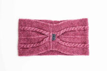 Load image into Gallery viewer, Possum and Merino  KO94 Cable Headband - Headband in a classic cable pattern.  Make a set with KO132 Cable Scarf and KO62 Cable Glovelets.  One Size.  Made proudly in New Zealand from a premium blend of 40% possum fur, 50% merino lambswool & 10% mulberry silk.