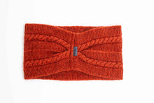 Load image into Gallery viewer, Possum and Merino  KO94 Cable Headband - Headband in a classic cable pattern.  Make a set with KO132 Cable Scarf and KO62 Cable Glovelets.  One Size.  Made proudly in New Zealand from a premium blend of 40% possum fur, 50% merino lambswool & 10% mulberry silk.