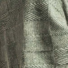Load image into Gallery viewer, Possum and Merino   KO965 Jacquard Throw - A beautiful two toned, jacquard throw in a multi textured pattern.  ONE SIZE - Approx. 130cm wide x 125cm long  Made proudly in New Zealand from a premium blend of 40% possum fur, 50% merino lambswool & 10% mulberry silk.