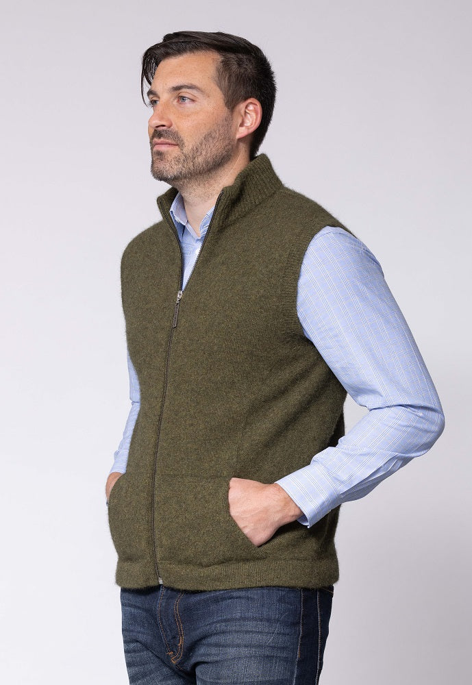 Men's Knitwear  Merino Wool & Possum Fur