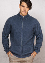Load image into Gallery viewer, Possum and Merino  NW1071 Bristol Jacket - Ultimate in comfort full zip style, integrated pockets, high rib collar Single jersey knit. WholeGarment seamless construction.  Composition - 40% Possum Fur, 53% Merino, 7% Silk