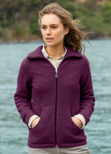 Load image into Gallery viewer, Possum and Merino  NW3005 Market Day Jacket - The ultimate in comfort, this style offers full zip, integrated pockets, turndown rib collar that can be zipped right up, ribbed side panels. WholeGarment seamless construction.