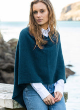 Load image into Gallery viewer, Possum and Merino.  NW3086 North Cape - Versatile cape designed to provide ultimate comfort and maximum freedom.  Single jersey construction, this garment can be worn numerous ways from a cape to knee rug and even a scarf.  Composition - 40% Possum Fur, 53% Merino, 7% Silk.  One Size.