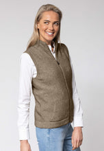 Load image into Gallery viewer, Possum and Merino  NW3101 Gilet - Zip-through vest with integrated pockets, single jersey. WholeGarment seamless construction.