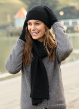 Load image into Gallery viewer, Possum and Merino  NW5006 Scarf - Classic single-layer scarf, rib trim detail.  Composition - 40% Possum Fur, 53% Merino, 7% Silk  One Size.  180cm x 18cm