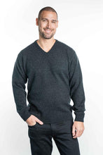 Load image into Gallery viewer, Possum and Merino  TR8004 V Neck Jumper - A classic V neck jumper.  3XL incurs additional cost   Made proudly in New Zealand from a premium blend of 25% possum fur, 65% merino & 10% silk.
