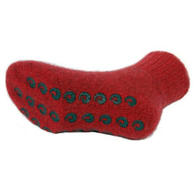 Load image into Gallery viewer, 9933 House Sock - Thick Cushioned sole sock with non slip koru pattern sole.