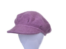 Load image into Gallery viewer, 6030 Soft Peak Hat - Here at McDonald New Zealand, we have mastered the technique of blending together our iconic flora and fauna with contemporary fashion. This Soft Peak Hat truly demonstrates this as you step out in style while living the experience of the true warmth and luxury of the Possum Merino and Mulberry Silk mix.