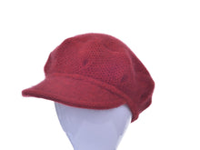 Load image into Gallery viewer, 6030 Soft Peak Hat - Here at McDonald New Zealand, we have mastered the technique of blending together our iconic flora and fauna with contemporary fashion. This Soft Peak Hat truly demonstrates this as you step out in style while living the experience of the true warmth and luxury of the Possum Merino and Mulberry Silk mix.