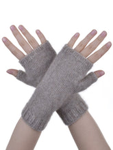 Load image into Gallery viewer, 6105 Short Plain Glovelet - These gloves are a classic essential you won&#39;t want to leave the house without. Our lightweight glovelets will keep your hands beautifully snug and have the freedom of open fingers so there is no need to remove them when you are out and about!