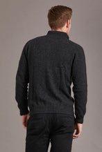 Load image into Gallery viewer, 620 Short Zip Rib Sleeve Sweater - a classic yet distinctive sweater made from the ultimate combination of natural fibers for warmth without weight. The Short Zip Sweater that will take you anywhere and last you many seasons to come.