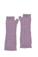 Load image into Gallery viewer, 622 Cable Glovelet - Get extra warm and cozy while you set yourself apart with our exclusive cable knit glovelets, crafted from a blend of Possum Merino and Pure Mulberry Silk. These glovelets provide gentle comfort, yet remain durable and practical. Entirely NZ made….your choice comes naturally.