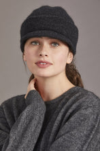Load image into Gallery viewer, Possum and Merino  623 Cap with Peak is a versatile cap that can be worn anywhere, at anytime and with anything - an absolute essential.  Made from Possum Merino and blended with the Luxurious Mulberry Silk, McDonald’s Cap with Peak is a must have.  With a wide range of colours to choose from, you’ll be lost without one of these!