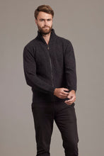 Load image into Gallery viewer, 6602 Rib Front Jacket - This Possum Merino Jacket has been created with our focus on quality, comfort and style. Featuring a smart rib design on front and good quality zip, this jacket can be worn done up or left open giving the comfort that is needed for the time. Sturdy and practical, yet soft and warm, this Possum Merino Silk garment has been created with meticulous care.