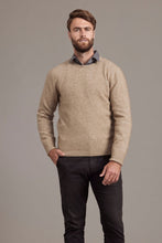 Load image into Gallery viewer, 6603 Rack Stitch Crew Neck Jumper - Whether you’re out for the night or in the wild, this timeless Crew Neck jersey will get you through the elements in style. Nature’s finest natural fibres are brought together with quality workmanship for comfort and warmth. 