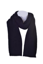 Load image into Gallery viewer, Possum and Merino  671 Fine Rib Scarf - Super soft and luxurious scarf.  Finished end with knitted binding and blended with Pure Mulberry Silk.  It is a scarf that compliments anybody's style - A scarf that you will just not want to part with.  35% Possum Fur, 55% Merino Wool, 10% Pure Mulberry Silk.