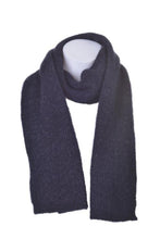 Load image into Gallery viewer, Possum and Merino  671 Fine Rib Scarf - Super soft and luxurious scarf.  Finished end with knitted binding and blended with Pure Mulberry Silk.  It is a scarf that compliments anybody's style - A scarf that you will just not want to part with.  35% Possum Fur, 55% Merino Wool, 10% Pure Mulberry Silk.