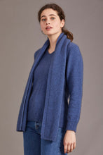 Load image into Gallery viewer, Possum and Merino  671 Fine Rib Scarf - Super soft and luxurious scarf.  Finished end with knitted binding and blended with Pure Mulberry Silk.  It is a scarf that compliments anybody's style - A scarf that you will just not want to part with.  35% Possum Fur, 55% Merino Wool, 10% Pure Mulberry Silk.
