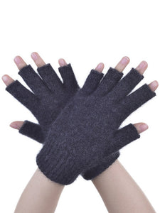 Possum and Merino  680 Open Finger Glove - No need to take your warm gloves off when you need to make a phone call! McDonald New Zealand present you Open finger glove made from Possum Merino and Pure Mulberry silk, providing you with gentle comfort. Entirely NZ made…your choice is naturally correct. 