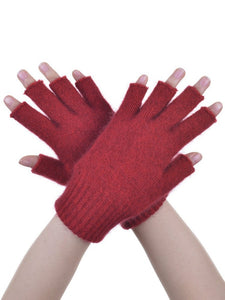 Possum and Merino  680 Open Finger Glove - No need to take your warm gloves off when you need to make a phone call! McDonald New Zealand present you Open finger glove made from Possum Merino and Pure Mulberry silk, providing you with gentle comfort. Entirely NZ made…your choice is naturally correct. 