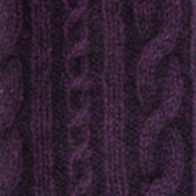 Load image into Gallery viewer, Possum and Merino  KO132 Cable Scarf - A keyhole scarf in a classic cable pattern.  Make a set with KO62 Cable Glovelets and KO94 Cable Headband  One Size - Approx. 15cm wide x 110cm long.  Made proudly in New Zealand from a premium blend of 40% possum fur, 50% merino lambswool &amp; 10% mulberry silk. 