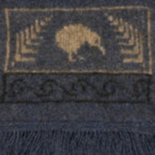 Load image into Gallery viewer, Possum and Merino  KO129 Kiwi Scarf - A double thickness scarf.  A uniquely New Zealand design on a uniquely New  Zealand product.  Make a set with KO162 Kiwi Beanie and KO52 Kiwi Gloves.  One Size - Approx. 19cm wide x 152cm long.  Made proudly in New Zealand from a premium blend of 40% possum fur, 50% merino lambswool & 10% mulberry silk.