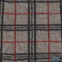 Load image into Gallery viewer, Possum and Merino  KO158 Tartan Scarf - A plain scarf using an open tartan pattern.  One size only  Made proudly in New Zealand from a premium blend of 40% possum fur, 50% merino lambswool & 10% mulberry silk.