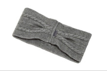 Load image into Gallery viewer, Possum and Merino  KO94 Cable Headband - Headband in a classic cable pattern.  Make a set with KO132 Cable Scarf and KO62 Cable Glovelets.  One Size.  Made proudly in New Zealand from a premium blend of 40% possum fur, 50% merino lambswool & 10% mulberry silk.