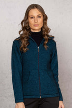 Load image into Gallery viewer, Possum and Merino  NW3005 Market Day Jacket - The ultimate in comfort, this style offers full zip, integrated pockets, turndown rib collar that can be zipped right up, ribbed side panels. WholeGarment seamless construction.