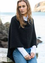 Load image into Gallery viewer, Possum and Merino.  NW3086 North Cape - Versatile cape designed to provide ultimate comfort and maximum freedom.  Single jersey construction, this garment can be worn numerous ways from a cape to knee rug and even a scarf.  Composition - 40% Possum Fur, 53% Merino, 7% Silk.  One Size.