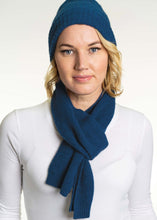 Load image into Gallery viewer, Possum and Merino  TR100 Moss Stitch Scarf - A plain scarf using moss stitch.  Makes a set with TR49 Plain Gloves and TR200 Moss Stitch Beanie.   One Size Only – Approx. 19cm wide x 157cm long   Made proudly in New Zealand from a luxurious blend of 25% possum fur, 65% merino & 10% silk.