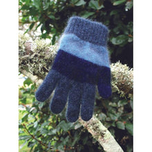 Load image into Gallery viewer, Possum and Merino  CK602 Childs Striped Gloves - Co-coordinating gloves with added lycra for stretch (great for growing kids).
