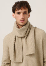 Load image into Gallery viewer, Possum and Merino

0578 Ribbed Scarf - The classic rib scarf never goes out of style. Styled with coats and jackets it will elevate your outfit and keep you cosy.

Made in New Zealand from an exclusive Merinomink blend of 50% ZQ Merino, 40% Brushtail possum and 10% Mulberry silk.