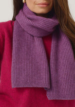 Load image into Gallery viewer, Possum and Merino

0578 Ribbed Scarf - The classic rib scarf never goes out of style. Styled with coats and jackets it will elevate your outfit and keep you cosy.

Made in New Zealand from an exclusive Merinomink blend of 50% ZQ Merino, 40% Brushtail possum and 10% Mulberry silk.