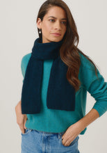 Load image into Gallery viewer, Possum and Merino

0578 Ribbed Scarf - The classic rib scarf never goes out of style. Styled with coats and jackets it will elevate your outfit and keep you cosy.

Made in New Zealand from an exclusive Merinomink blend of 50% ZQ Merino, 40% Brushtail possum and 10% Mulberry silk.