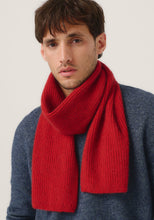 Load image into Gallery viewer, Possum and Merino

0578 Ribbed Scarf - The classic rib scarf never goes out of style. Styled with coats and jackets it will elevate your outfit and keep you cosy.

Made in New Zealand from an exclusive Merinomink blend of 50% ZQ Merino, 40% Brushtail possum and 10% Mulberry silk.