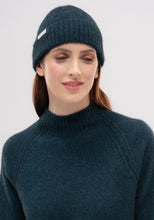 Load image into Gallery viewer, Possum and Merino  0594 Chloe Beanie - Featuring the unique Chloe stitch, this stylish beanie will help your head stay warm even in the harshest weather. Team it up with the matching 595 Chloe Snood and the 100205 Chloe V Sweater.  One size only