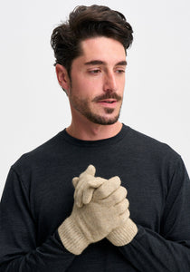 Possum and Merino

070709 Merinomink Gloves - Warm hands, warm heart! No one likes frozen fingers so keep them cosy in our Merinomink gloves.

Made in New Zealand from an exclusive Merinomink blend of 50% ZQ Merino, 40% Brushtail possum and 10% Mulberry silk.