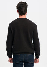 Load image into Gallery viewer, Possum and Merino

100148 Ali V Sweater - This simple v sweater will never go out of style. Wear it solo, with a polo, tee, or shirt and tie, to completely change up your look. A classic fit.

Made in New Zealand from an exclusive Merinomink blend of 50% ZQ Merino, 40% Brushtail possum and 10% Mulberry silk.